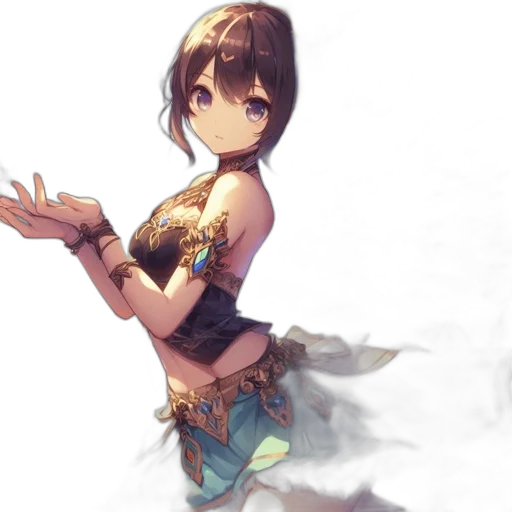 dress, staff, weapon, sword transparent PNG cut-out