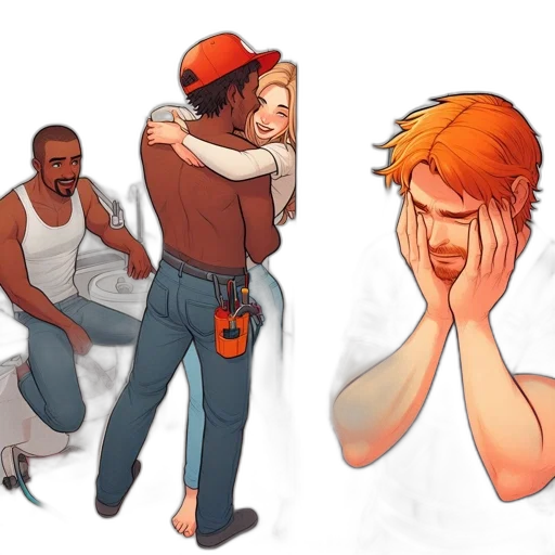 hat, concept art, comic book art, fantasy art transparent PNG cut-out