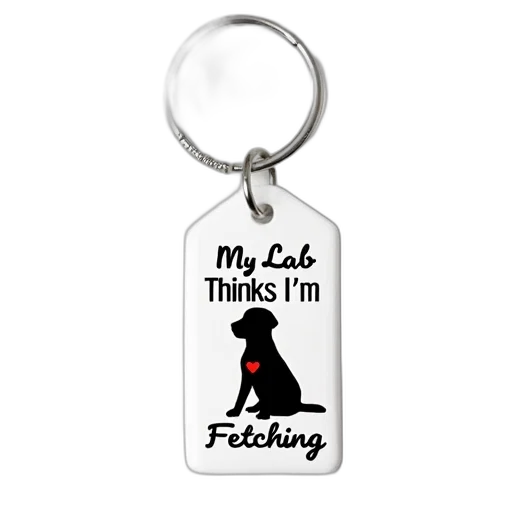 staff, white, keychain, black transparent PNG cut-out