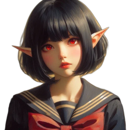 face, staff, mask, creature transparent PNG cut-out