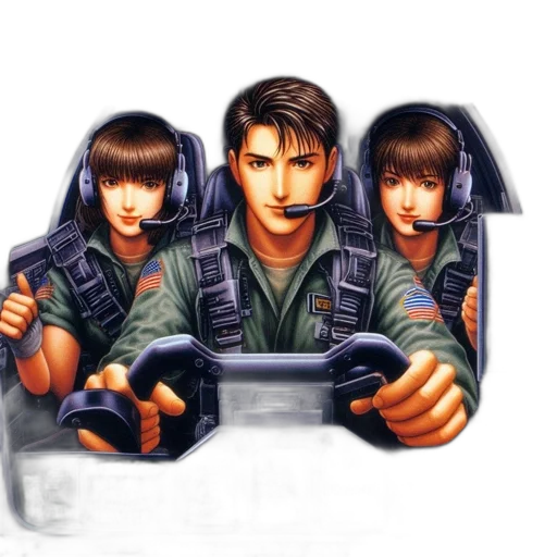 jacket, car, weapon, robot transparent PNG cut-out