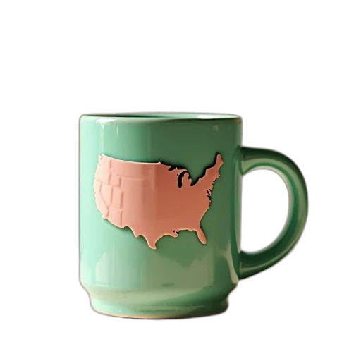 vaporwave, 3d render, united, states transparent PNG cut-out