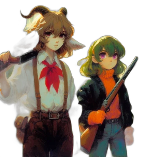 staff, weapon, watercolor, concept art transparent PNG cut-out