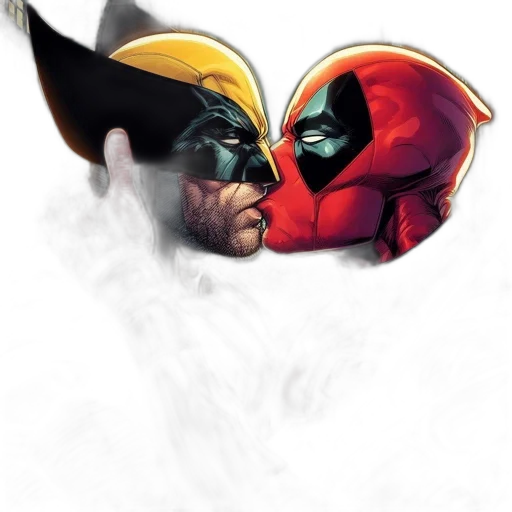 mask, comic book art, concept art, watercolor transparent PNG cut-out