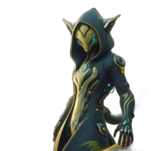 mask, staff, creature, robot transparent PNG cut-out