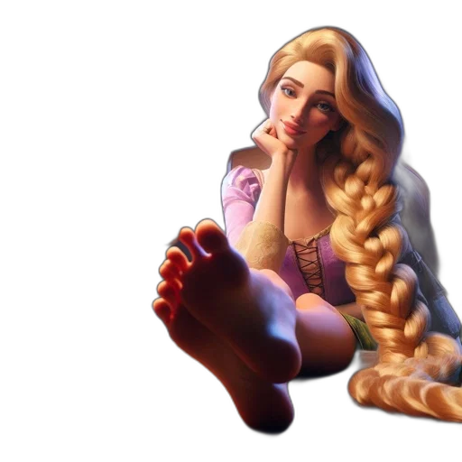 shoes, hair, crown, jewelry transparent PNG cut-out