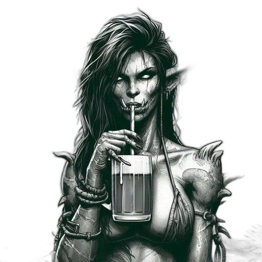 dragon, fantasy art, comic book art, concept art transparent PNG cut-out
