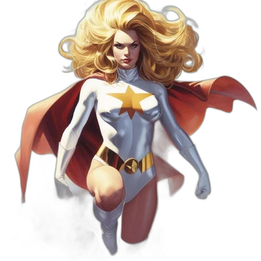 comic book art, concept art, fantasy art, cartoon transparent PNG cut-out