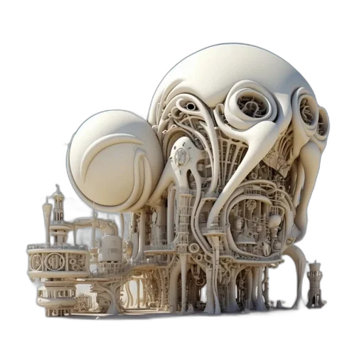 mask, robot, furniture, creature transparent PNG cut-out