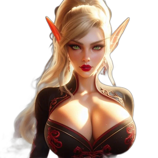 dress, dragon, face, fantasy art transparent PNG cut-out