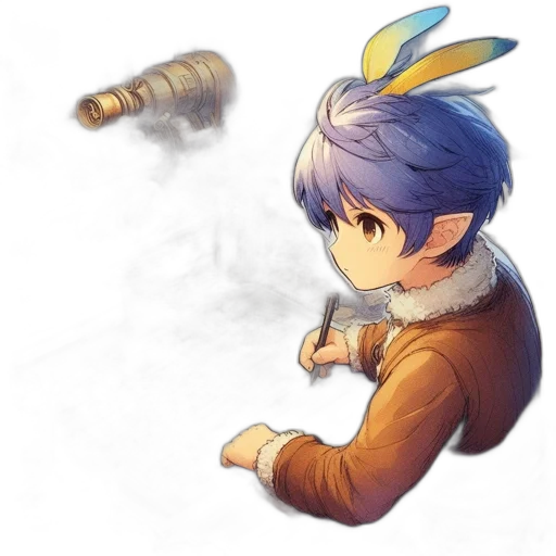 weapon, staff, sword, robot transparent PNG cut-out