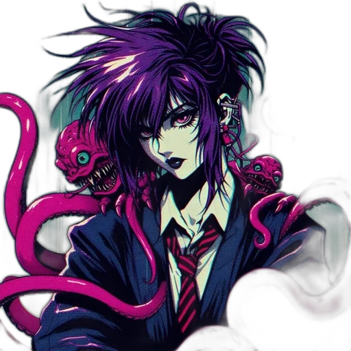 dragon, staff, fantasy art, anime transparent PNG cut-out