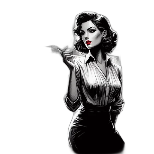 dress, staff, jewelry, comic book art transparent PNG cut-out