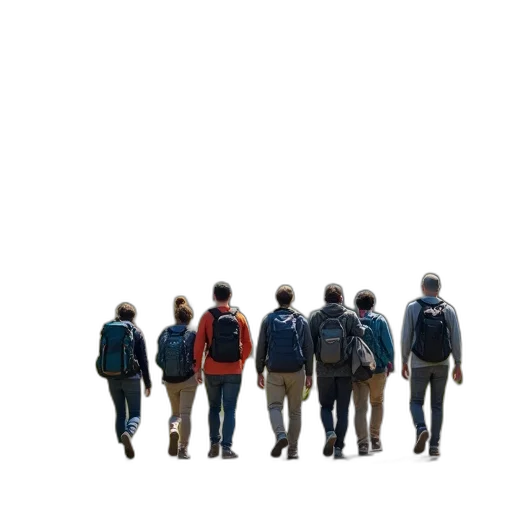 jacket, staff, concept art, 3d render transparent PNG cut-out