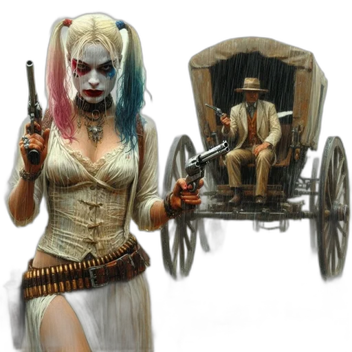 concept art, fantasy art, comic book art, photorealistic transparent PNG cut-out