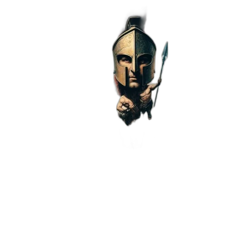 mask, face, staff, weapon transparent PNG cut-out