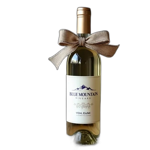 bottle, wine, brown, burlap transparent PNG cut-out