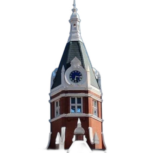 building, crown, hat, staff transparent PNG cut-out