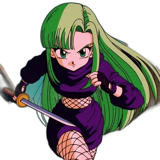 sword, weapon, staff, hair transparent PNG cut-out