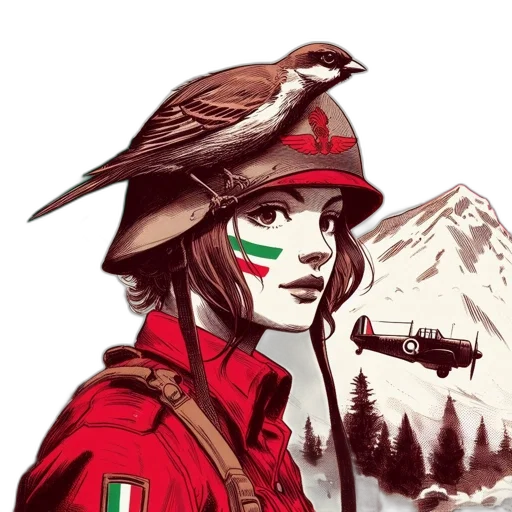 face, fantasy art, concept art, comic book art transparent PNG cut-out