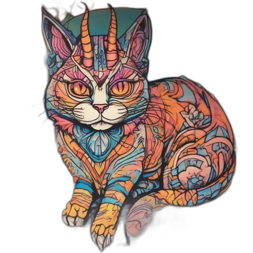 jewelry, animal, fantasy art, watercolor transparent PNG cut-out