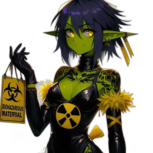 concept art, cyberpunk, fantasy art, comic book art transparent PNG cut-out
