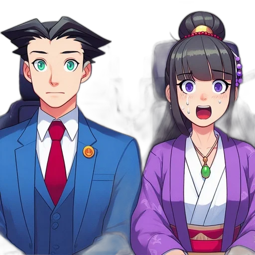staff, anime, vaporwave, cartoon transparent PNG cut-out