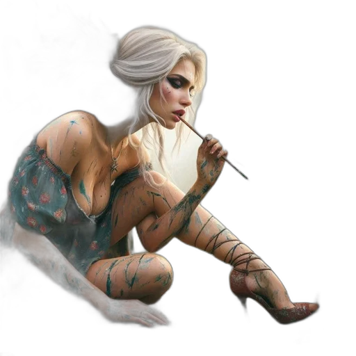 staff, dragon, creature, fantasy art transparent PNG cut-out
