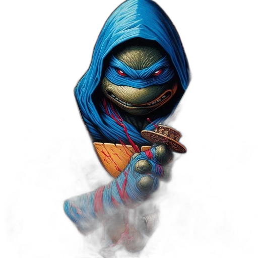 mask, staff, face, creature transparent PNG cut-out
