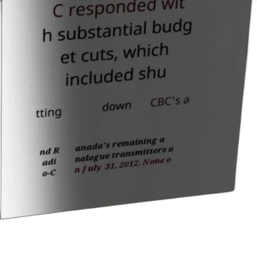 cbc, responded, substantial, budget transparent PNG cut-out