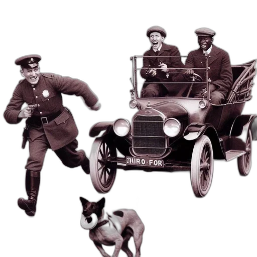 car, staff, animal, concept art transparent PNG cut-out