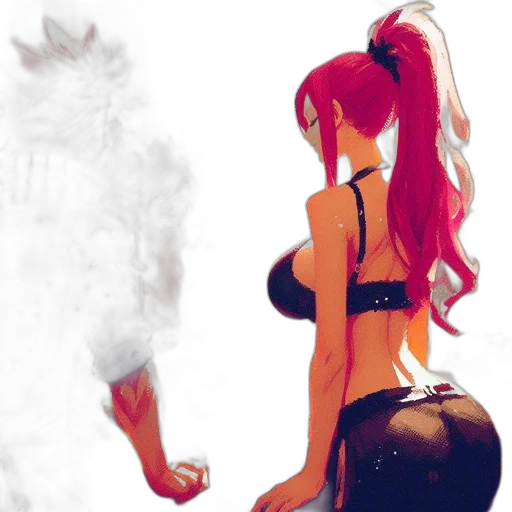 concept art, fantasy art, comic book art, anime transparent PNG cut-out