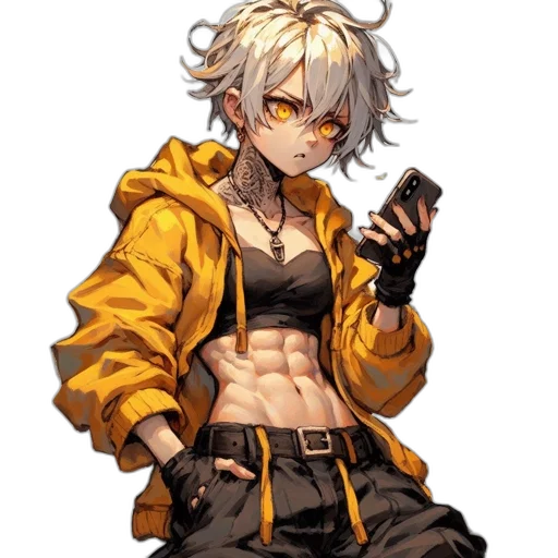 jacket, weapon, staff, pixel art transparent PNG cut-out