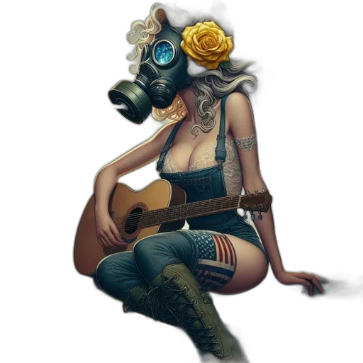 mask, weapon, robot, hat transparent PNG cut-out