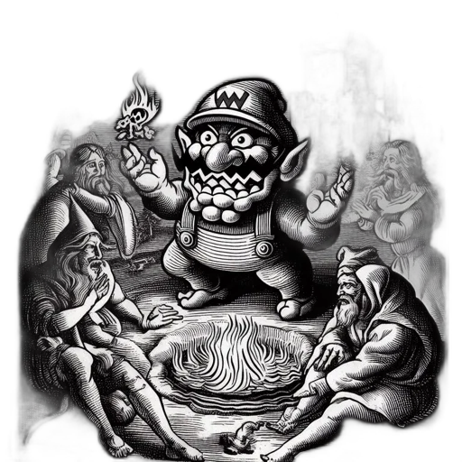 food, creature, concept art, comic book art transparent PNG cut-out