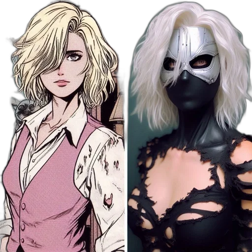 comic book art, concept art, fantasy art, anime transparent PNG cut-out