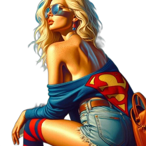 dress, jewelry, comic book art, fantasy art transparent PNG cut-out