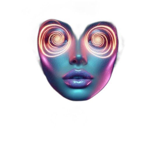 mask, face, jewelry, creature transparent PNG cut-out