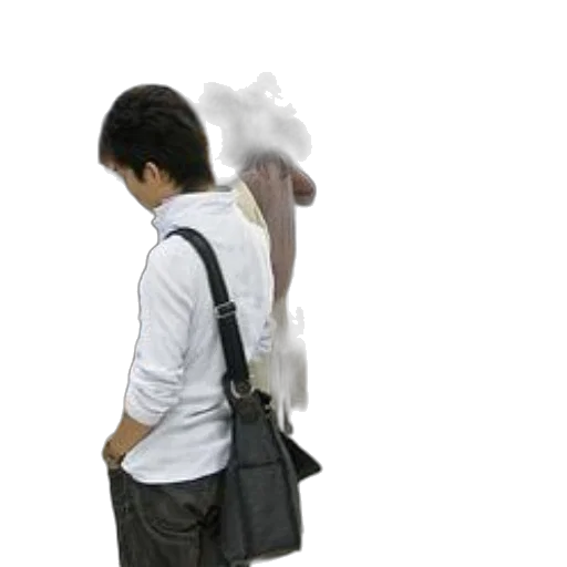 staff, jacket, umbrella, weapon transparent PNG cut-out