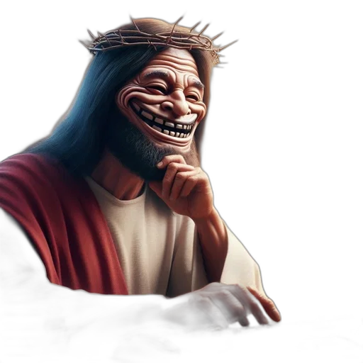 face, mask, creature, concept art transparent PNG cut-out