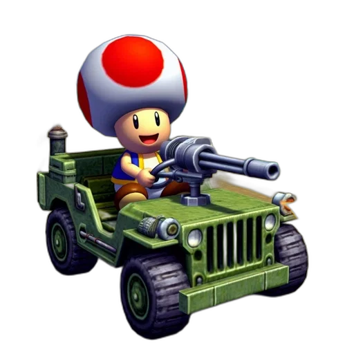 weapon, car, animal, hat transparent PNG cut-out