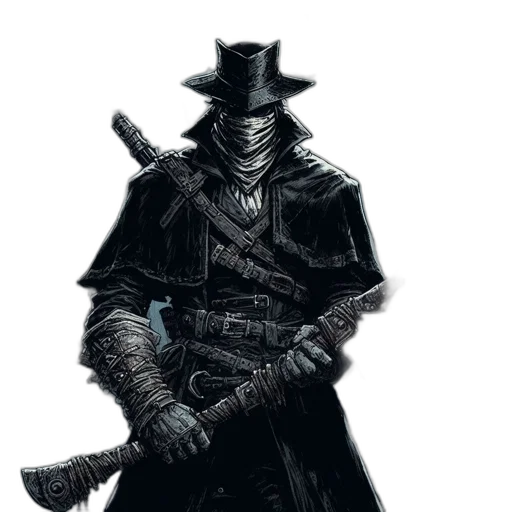 staff, hat, sword, weapon transparent PNG cut-out