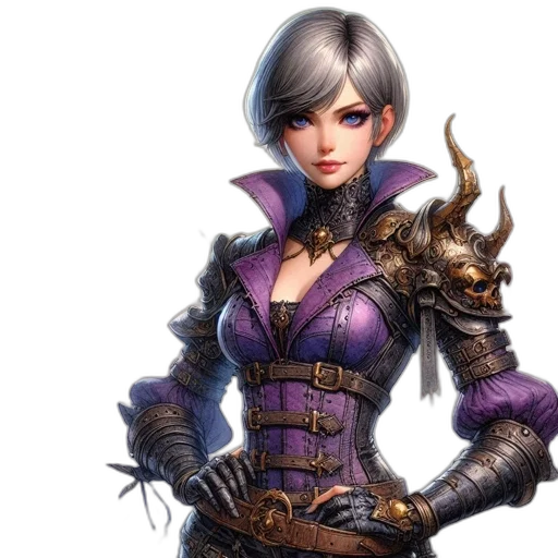 fantasy art, concept art, 3d render, comic book art transparent PNG cut-out