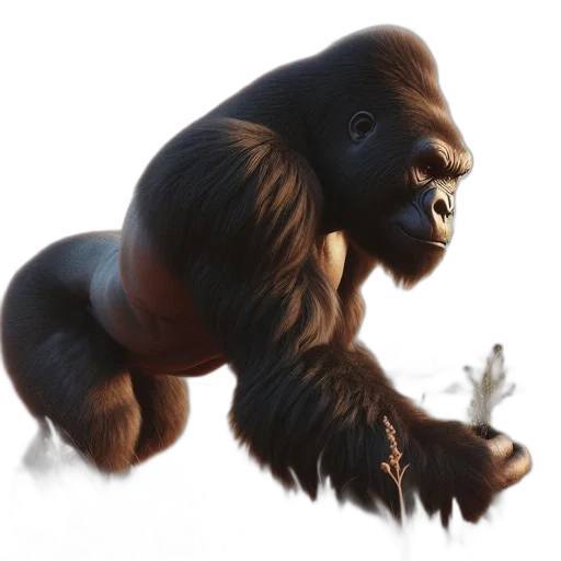 animal, creature, concept art, 3d render transparent PNG cut-out