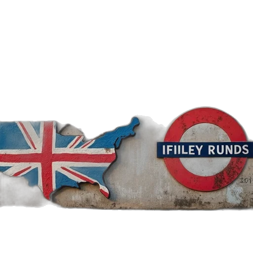 london, symbols, wall, england transparent PNG cut-out