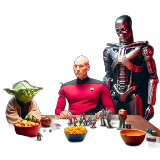 food, robot, concept art, comic book art transparent PNG cut-out
