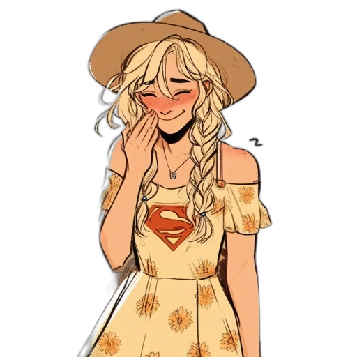 dress, cartoon, watercolor, concept art transparent PNG cut-out