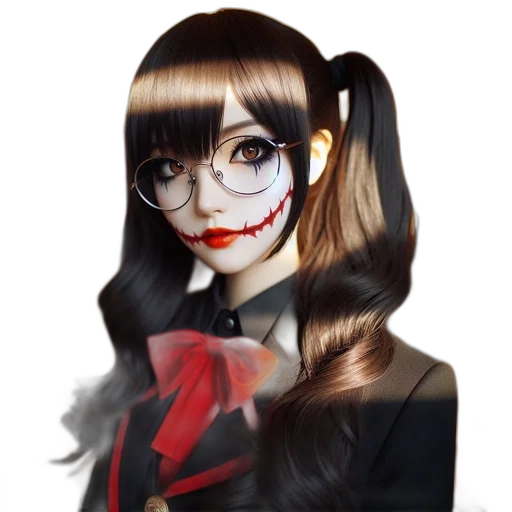 face, staff, mask, anime transparent PNG cut-out