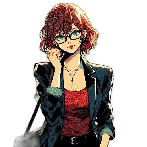 jacket, staff, dress, jewelry transparent PNG cut-out