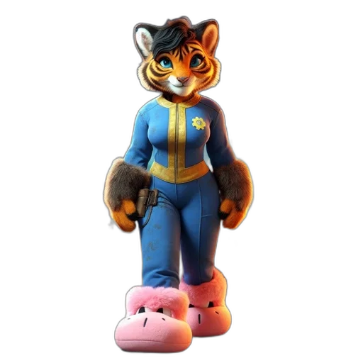 staff, animal, 3d render, concept art transparent PNG cut-out